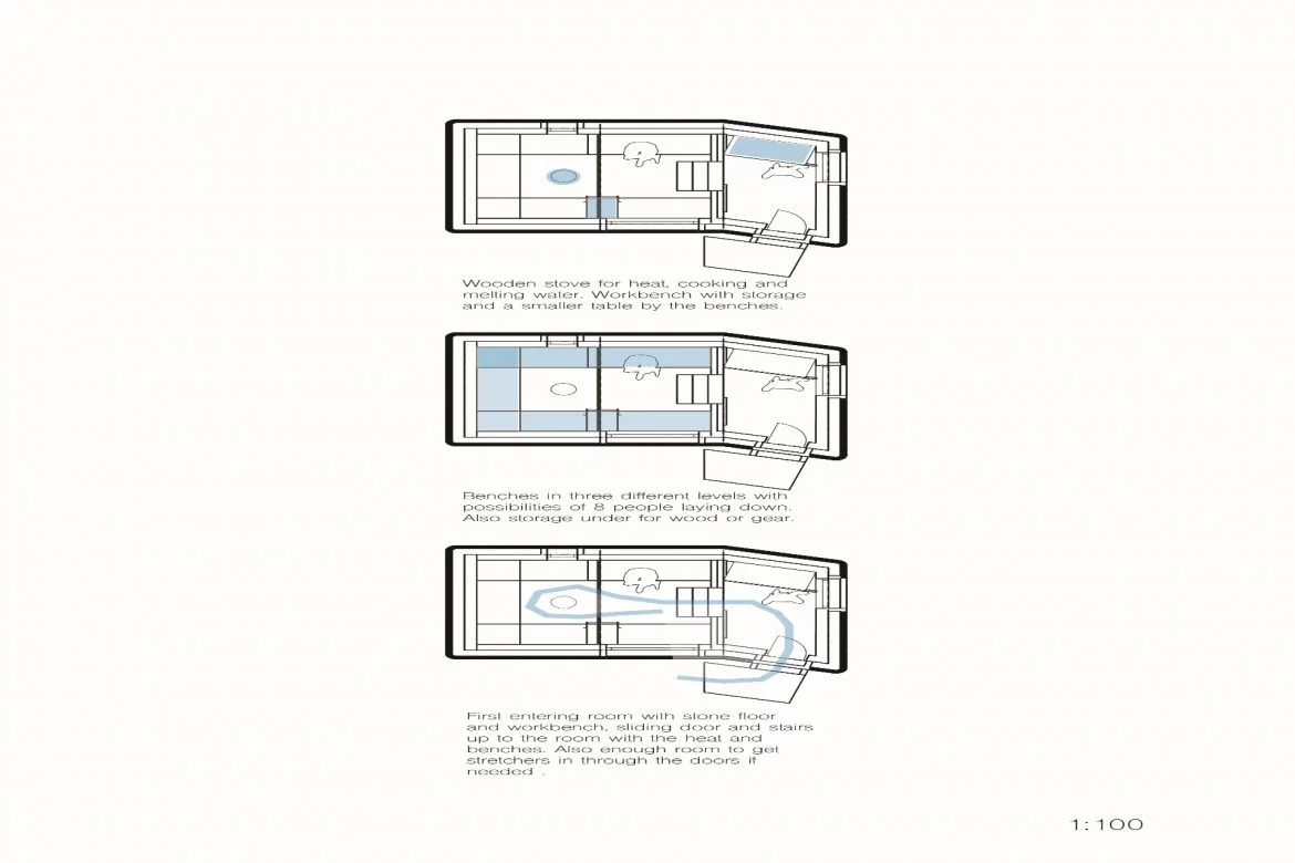Diagrams of shelter