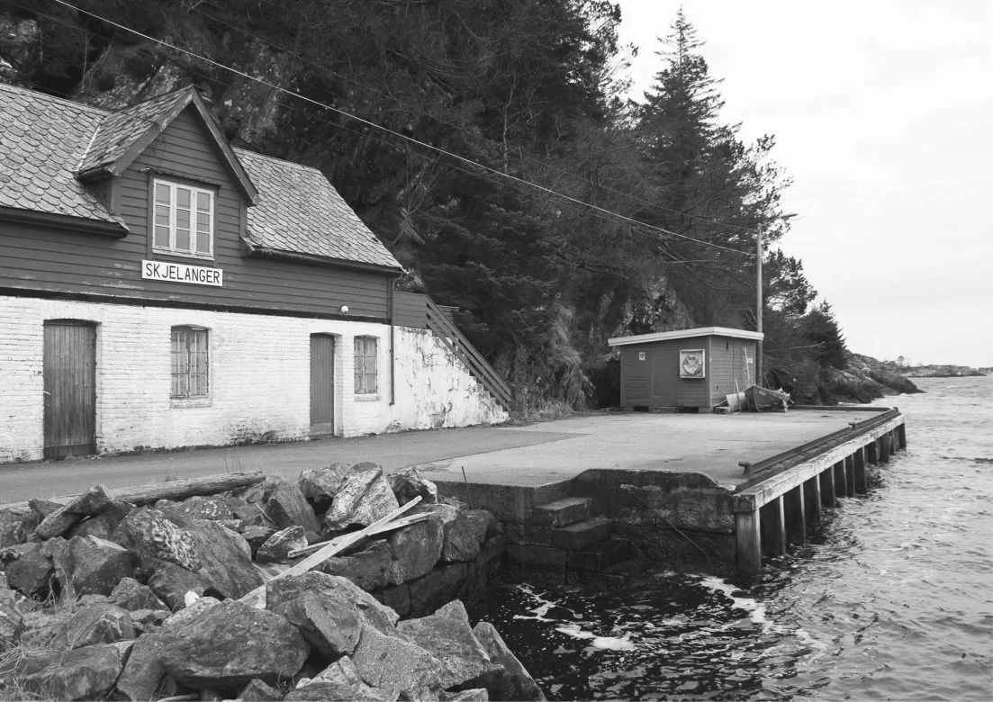 The old diary and former steamship port of Skjelanger