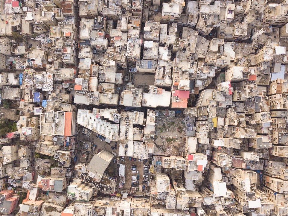 Shatila as seen from above.