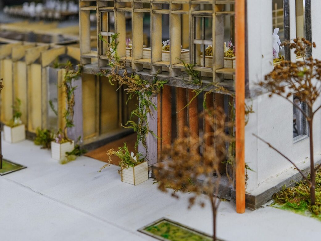 Model 1:50 Public Entrance