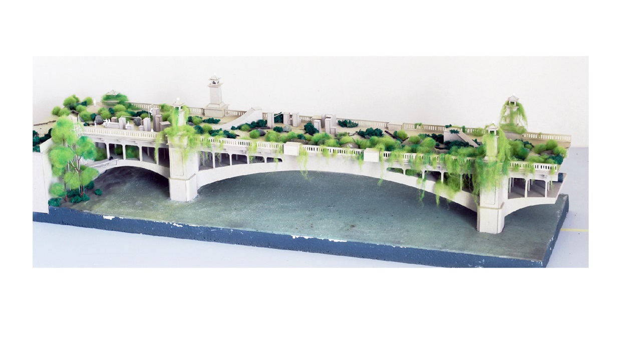 model–Meiji Bridge