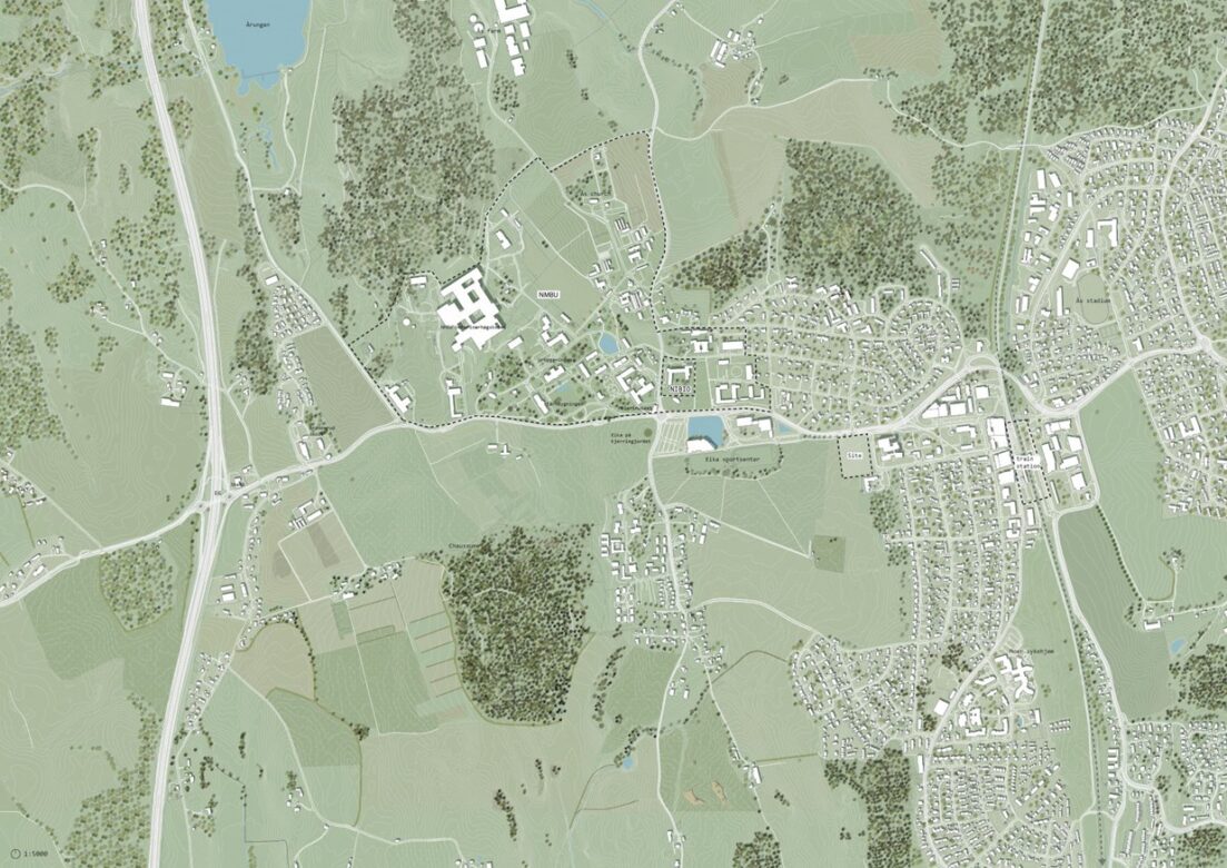 map Ås