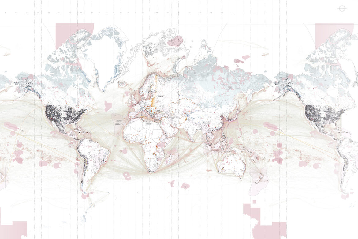 Map of global movements