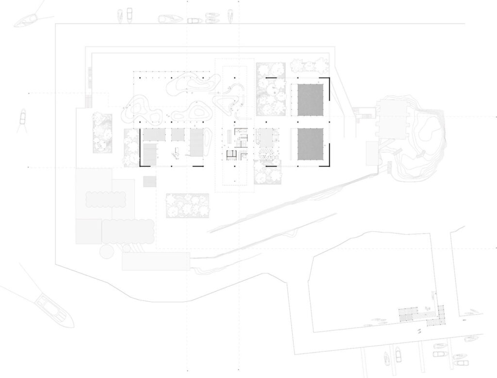 Plan of Urban institute ground floor