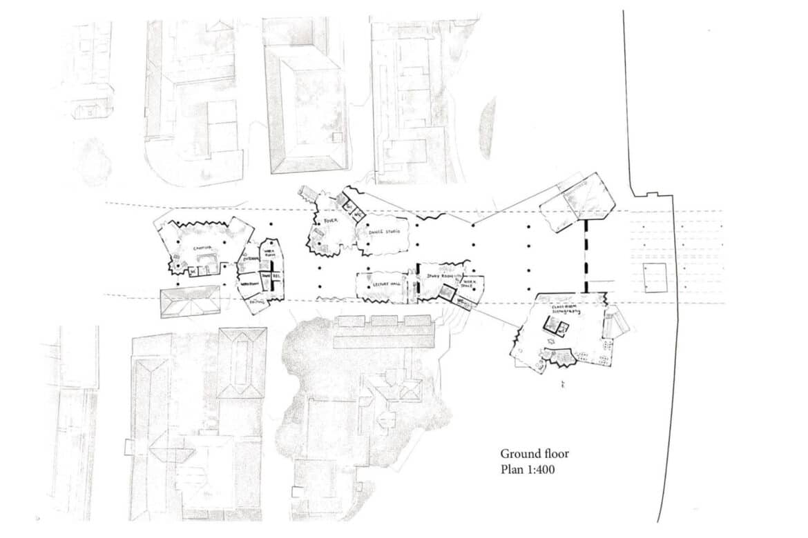 Ground floor plan 1:400