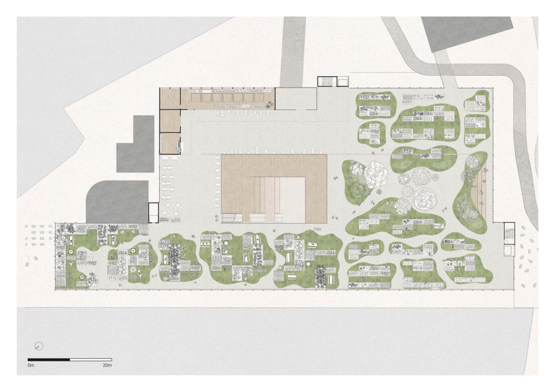 Plan drawing, 2nd floor