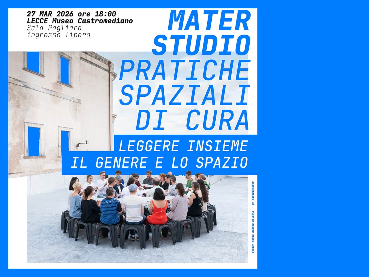 BAS in Puglia: Engaging in International Discourse on Care, Space, and Ecology